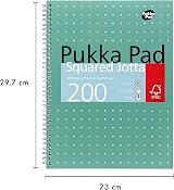 Pukka Pad Metallic A4 Jotta Book 200 Pages 80GSM Green 15 Pack view 3