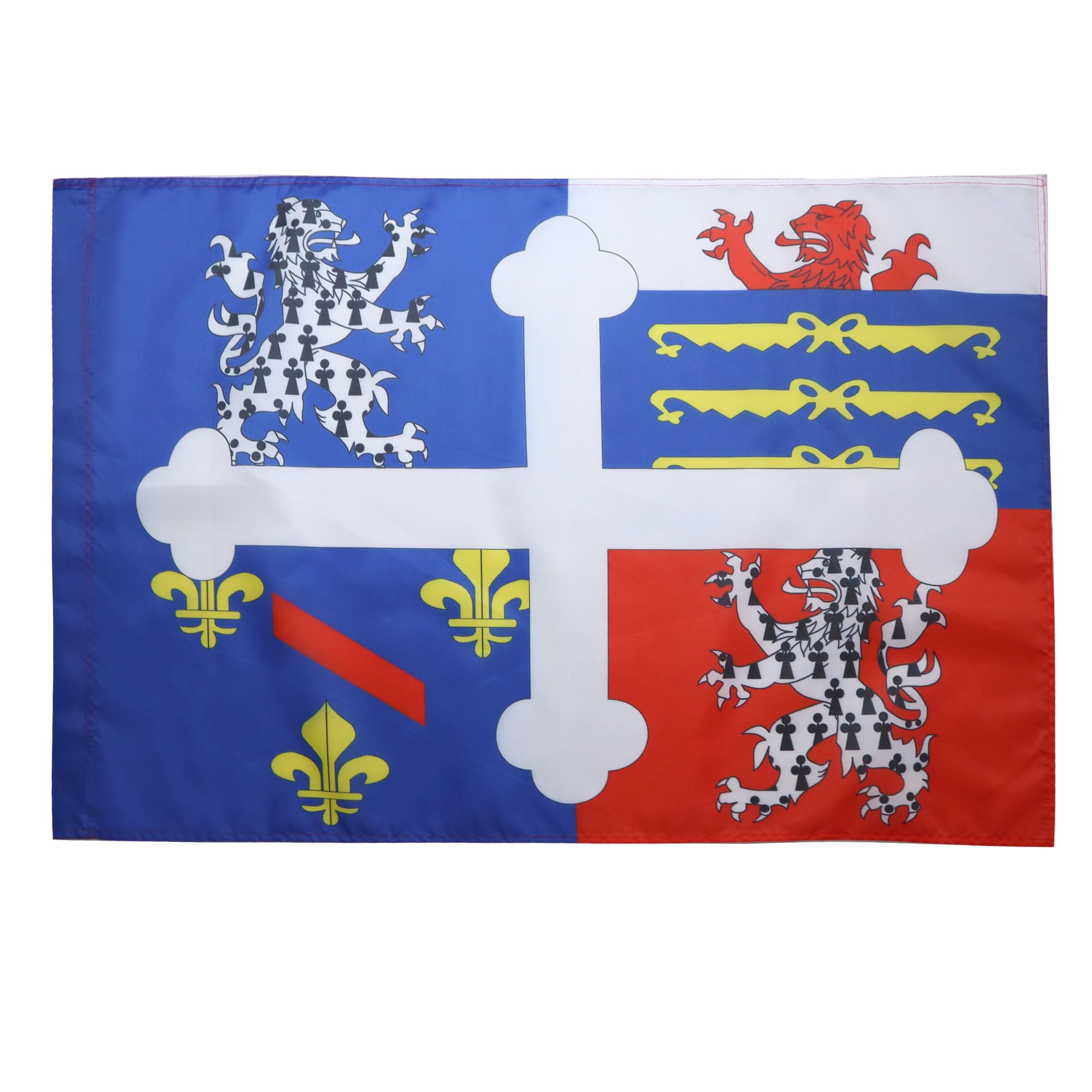 AZ FLAG - Ain Flag - 3x5 Ft - French department Banner with Sleeve - 100% Polyester - Fade Resistant - Vivid Colors - 3' x 5' Feet - 150x90 Cm