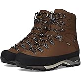 ASOLO Men's Nuptse GV Waterproof Hiking Boots – Nubuck Leather Gore-Tex Lace-Up High-Cut Backpacking Boots w/Vibram Outsole