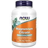 NOW Supplements, Magnesium Citrate, Enzyme