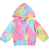 Lefyira Baby Girl Jacket Zip up Hooded Coat Long Sleeve Hoodie Sweatshirt Toddler Windbreaker Jacket Fall Winter Clothes