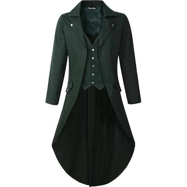 Review: Men's Gothic Victorian Renaissance Steampunk Frock Coat – The Regency Era