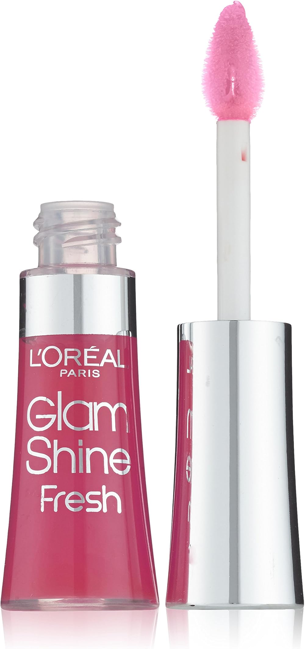 L'Oreal Paris Glam Shine Fresh Lip Gloss 183 Aqua Pomegranate - Shiny Finish