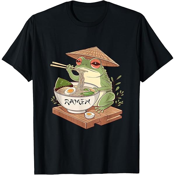 Slurp Up Style: Ramen Themed Anime Shirts That Make Fashion Delicious