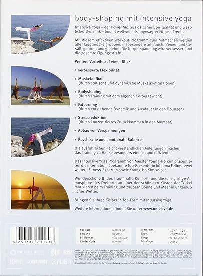 Intensive Yoga Amazon De Young Ho Kim Johanna Fellner Ulrike Kremer Stephan Suh Becker Elli Young Ho Kim Johanna Fellner Dvd Blu Ray
