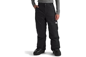 THE NORTH FACE Boys Freedom Insulated Pant | Waterproof for Ski & Snowboard, Gaiters, Adjustable Waist, Zip Pockets