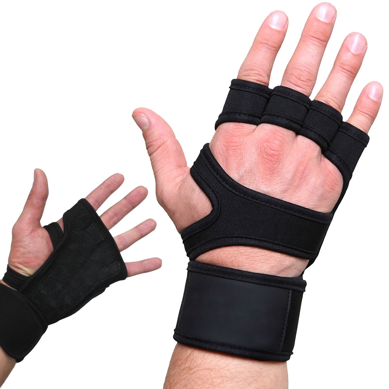  Mohuachi Leather Padding Gloves Cross Training