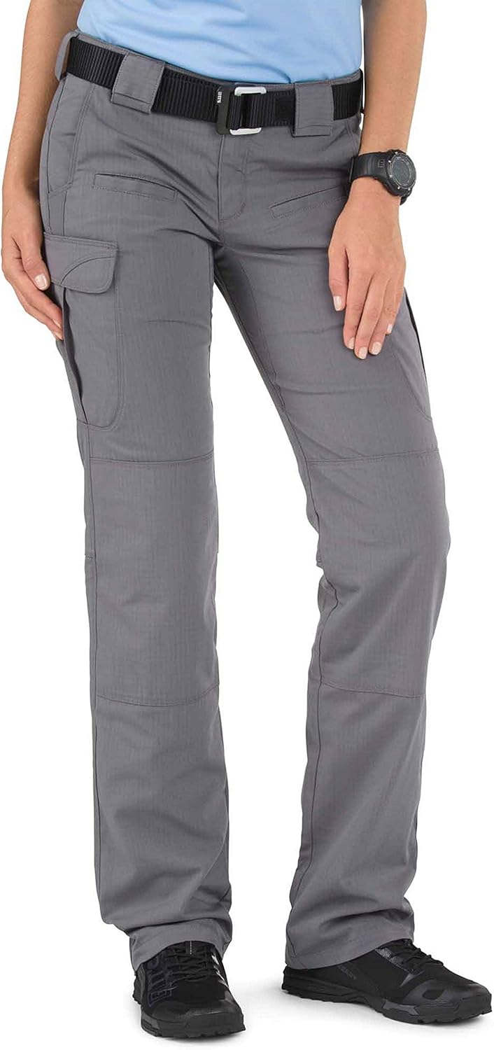 5.11 Tactical Women's Stryke Covert Cargo Pants, Stretchable, Gusseted Construction, Style 64386: Clothing
