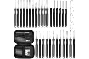 34Pcs Terminal Removal Tool Kit, Electrical Pin Removal Tool Kit,Electrical Wire Connector Removal Tool, Automotive Wire Conn