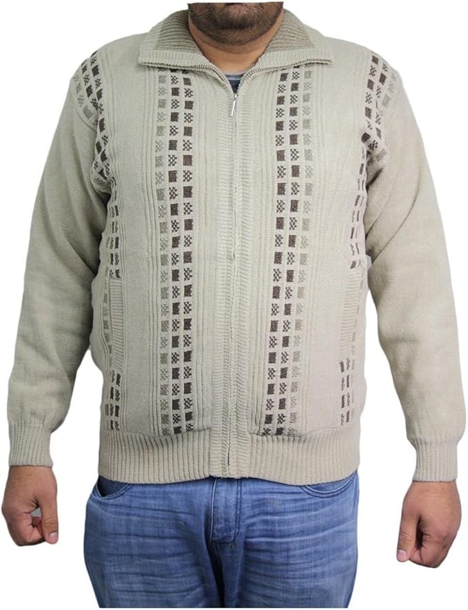 mens chenille cardigan