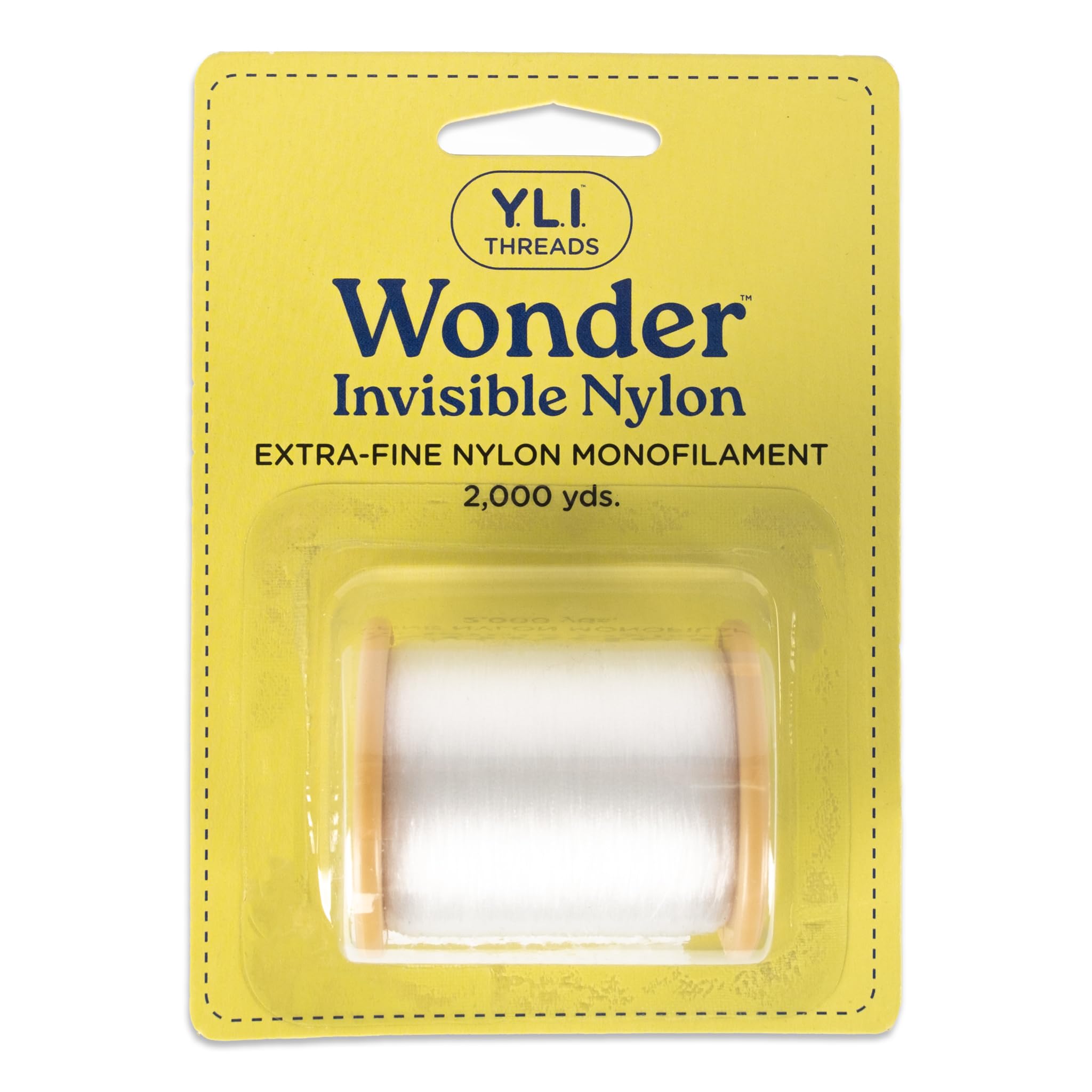 YLI Corporation Clear -Invisible Thread, Acrylic, Multicolour