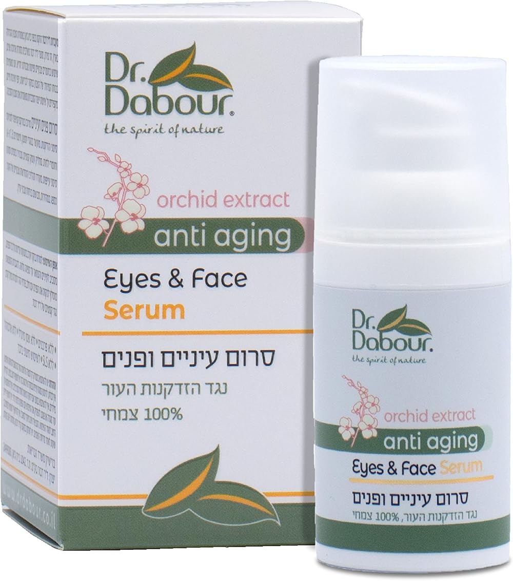 Dr Dabour Eyes Face Serum Natural Anti-Aging Retinol Vitamin C Antioxidants