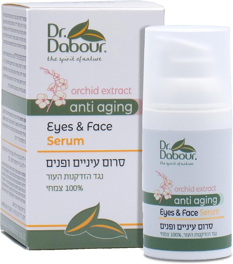 Dr Dabour Eyes Face Serum Natural Anti-Aging Retinol Vitamin C Antioxidants