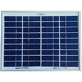 WindyNation 10 Watt 10W Polycrystalline 12V 12 Volt Solar Panel Battery Charger – Boat RV Gate Off-Grid