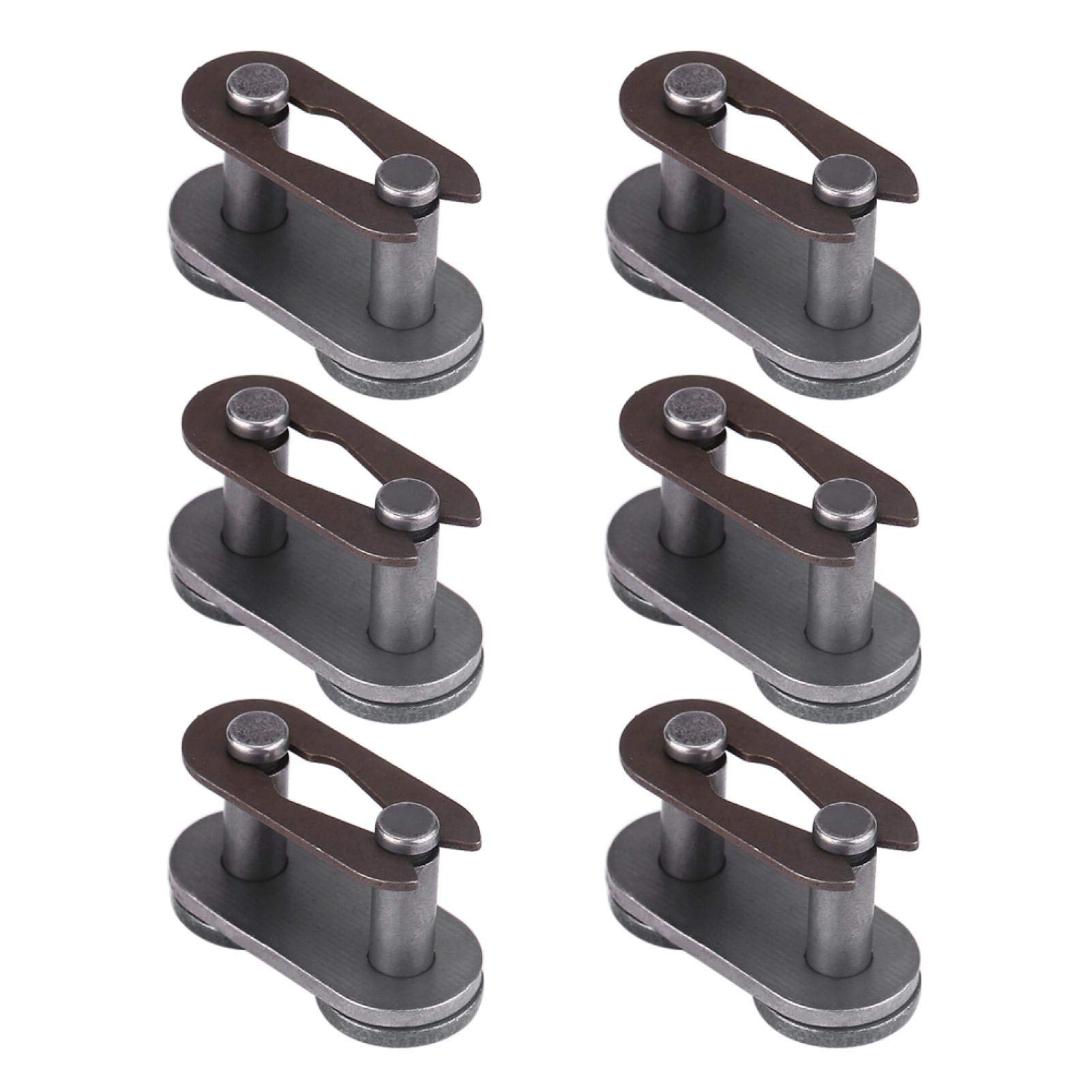 Master Link Carbon Steel 415 Chain Master Link Black 2-Stroke Motorized Bike Gas Engine Parts Universal 5Pcs + pit bike chain