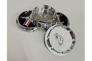 QAMNVCRTY Wheel Hub Cap, 5W1J-1A096-BA for Mustang 2.68'', Center Cap Cover