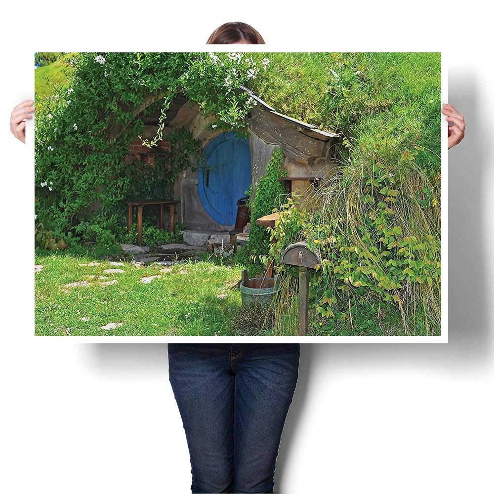 Amazon Com Scocici1588 1 Piece Wall Art Painting Fantasy Hobbit