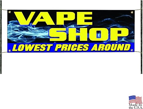 Amazon Com Vape Shop Lowest Prices Around Banner Sign E Cigs
