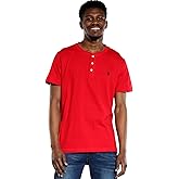 U.S. POLO ASSN. Short Sleeve Small Pony Solid Henley Knit Shirt