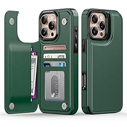 Goodon for iPhone 16 Pro Max Case Wallet - Flip