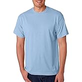 Fashion Gildan G8000 Adult Tee Light Blue 5X-Large