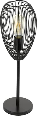 lampada da tavolo Clevedon, lampada moderna a 1 fiamma, luce