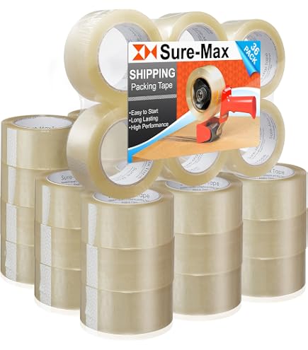 Mailed It Designer Christmas Packing Tape - Large Jordan