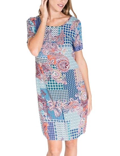 Massana Robe De Plage Lacée Dans Le Dos Bleu Xl Bleu