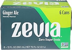 Zevia All Natural Diet Soda - Ginger Ale - 12 oz - 6 pk