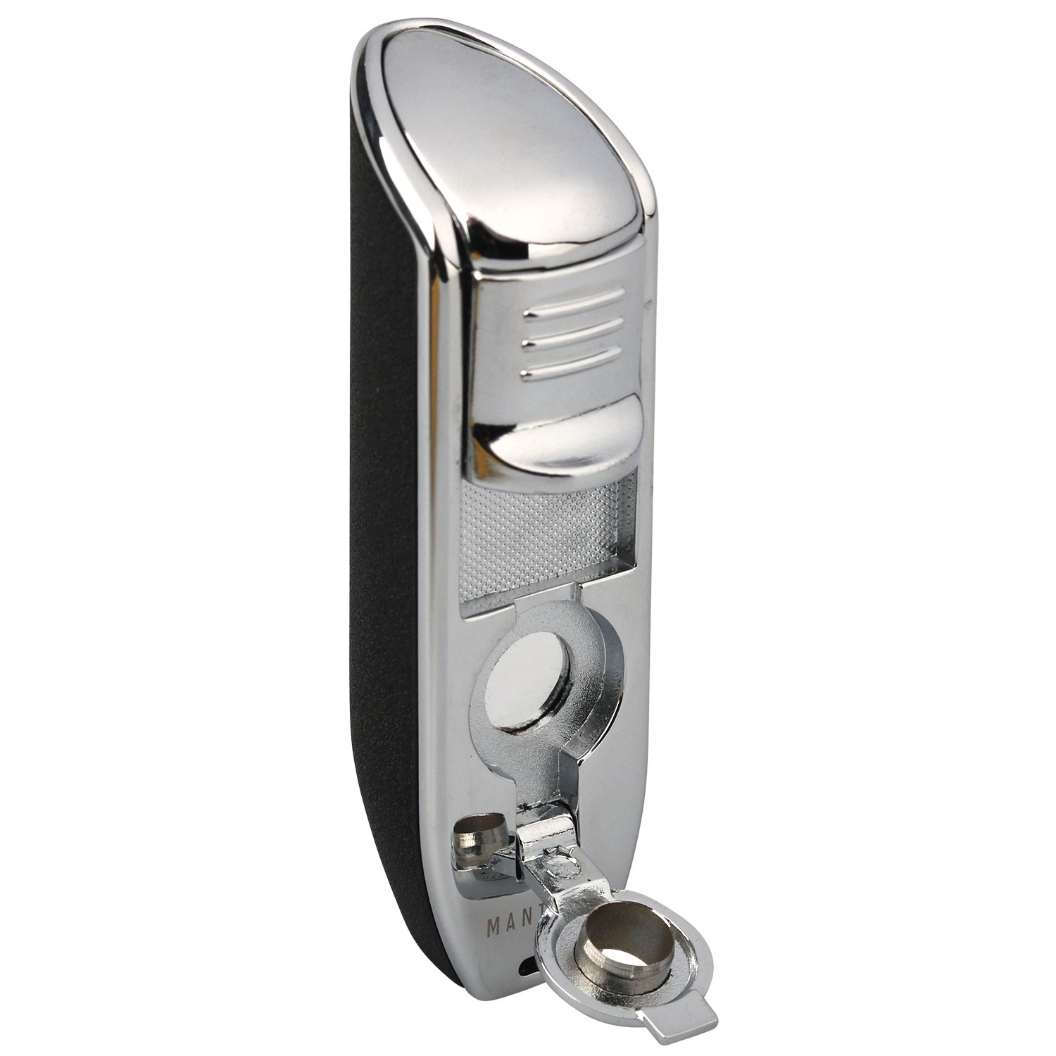 Mantello Triple Jet Flame Butane Cigarette Torch Lighter with