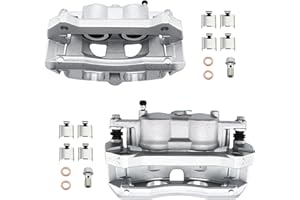 BETTHAND Front Brake Calipers 18B5404+18B5405 Replace for 2012-2020 Ford F150, FRC12615+FRC12616, CL3Z2B120A+CL3Z2B121A, FL3Z2B120A+FL3Z2B121A, 19336876+19336877, 2.7/3/3.3/3.5/3.7/5/6.2L