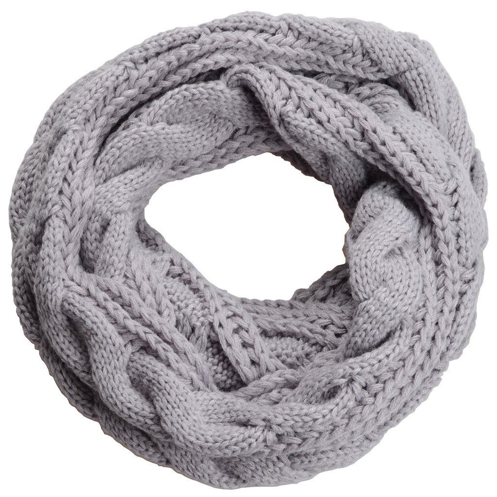 NEOSAN Womens Thick Ribbed Knit Winter Infinity Circle Loop Scarf ...