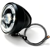 EBike Headlight for Night Riding Compatible for 36 48V Mountain EBike LED Bulb Front Light for Fat Tire Bikes 6W Power