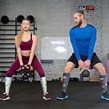 LEOSTEP Compression Socks Women Men 6 Pairs 20-30 mmHg Flower Pattern L-XL view 5