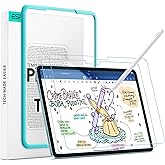 ESR 2 Pack Paper-Feel Screen Protectors for iPad Air 13 Inch M3/M2 (7th/6th Generation, 2025/2024), Write and Draw Like on Paper, 9H Tempered Glass, Matte Writing Film with Alignment Frame, Anti-Glare