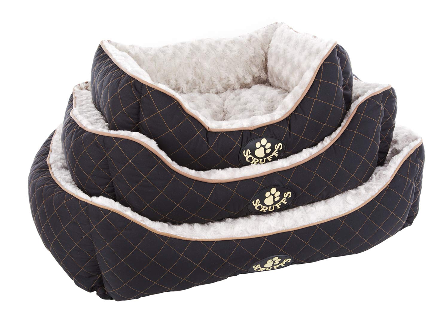 Scruffs Wilton Box Bed (L) Black
