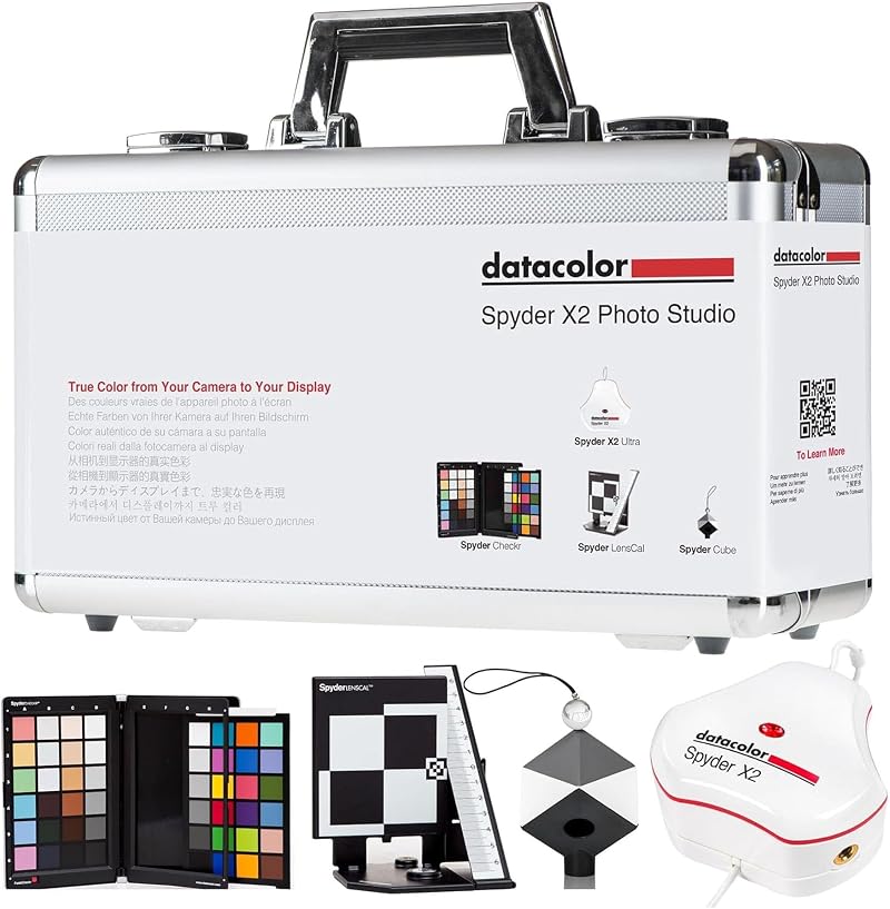 Datacolor Spyder X2 Photo Studio Kit Color Management Monitor Calibration