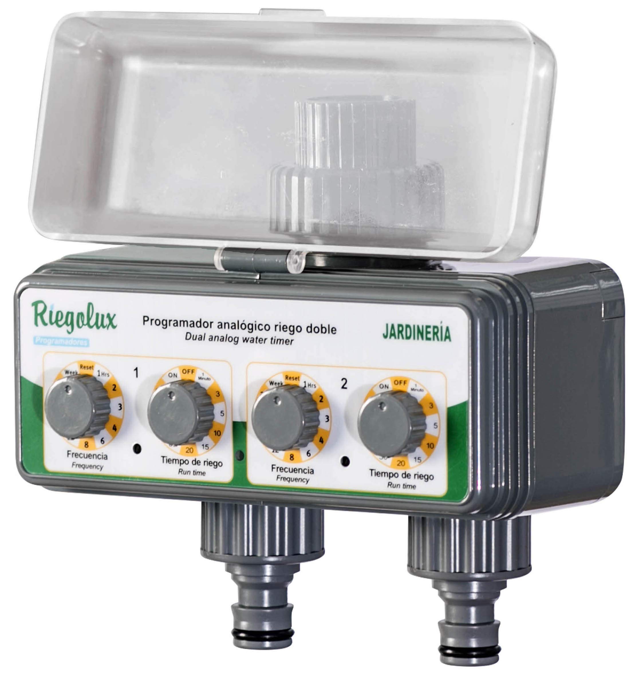 Riegolux 341735 Double Analog Programmer