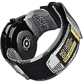 Nereides Band Compatible with Samsung Galaxy Watch 3 45mm/Galaxy Watch 46mm/Gear S3 Frontier/Classic, 22mm Nylon Sport Replacement Strap for Men Women (Camo,L)