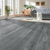 INMOZATA 36Pcs PVC Flooring Planks 91.5x15.2 cm Light Grey Waterproof view 6