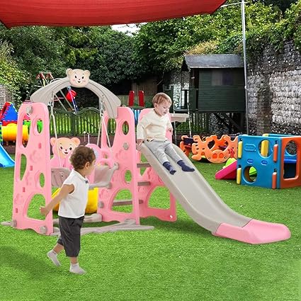 baby slide with swing