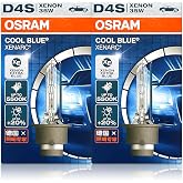 OSRAM Xenarc D4S Cool Blue HID Xenon Headlight Bulbs 66440CB, Pack of 2 | Up to 5500K, 42V, 35W, P32d-5 Base, Made in Germany