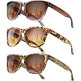 QALLY Sunglasses-women Polarized Sunglasses-womens: Trendy Sun Glasses polarized UV400 Protection Fashion Sunglasses