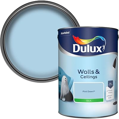 Dulux Silk Emulsion Paint For Walls And Ceilings First Dawn 5L