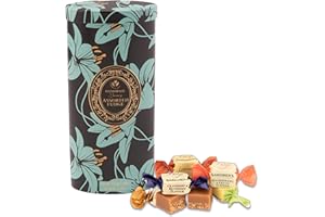 Gardiners of Scotland Handmade Fudge 250g Tall Tin, Lillies Assorted Fudge