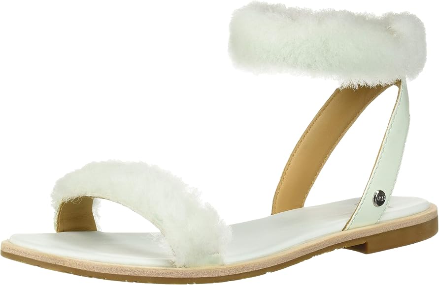 ugg fluff springs patent sandal