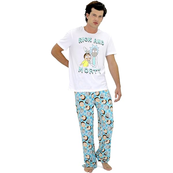 Rick & Morty I'm Amazing Homme Pyjama noir Noir - Prêt-à-Porter