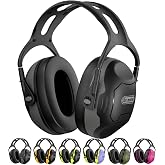 Dr.meter C06 Noise Cancelling Ear Muffs, 28NRR Ear Protection for Adults | Noise Reduction Headphones Hearing Protection Earmuffs for Range, Mowing, Woodworking, Concerts, Races, Kids Autism Sensory