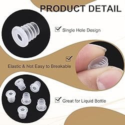 PATIKIL Bottle Adapter 0.28"/7mm, 25 Pcs Press in