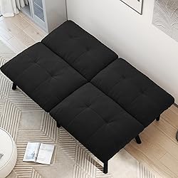 homeokay Futon Sofa Sleeper Couch Bed with